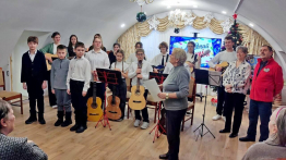 Новогодний огонек в Суздальском доме-интернате