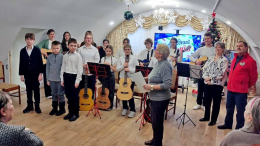 Новогодний огонек в Суздальском доме-интернате