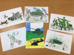 Война в раскрасках