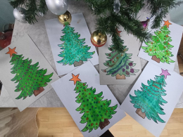 Мастер-класс "Новогодняя ёлочка".