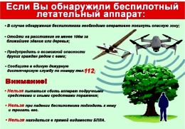 ГБУСОВО "Суздальский дом-интернат для престарелых и инвалидов" напоминает вам о правилах поведения в случае угрозы нападения с использованием беспилотников