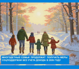 Многодетные семьи во Владимирской области продолжат получать меры соцподдержки без учета дохода