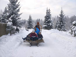  Зимняя сказка в «Зазеркалье»