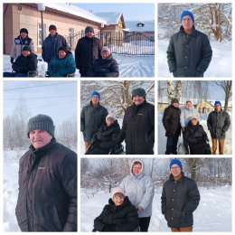 ПРОГУЛКА В ЗИМНИЙ ДЕНЬ