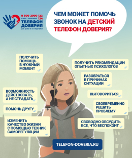  Конкурс детских рисунков «Детский телефон доверия: рисуем поддержку!»