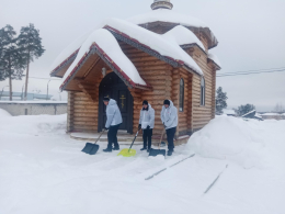МАРАФОН – 26  ВОЛОНТЁРЫ НА СОЦОБЪЕКТАХ