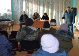 Информационный день в с. Подолец.