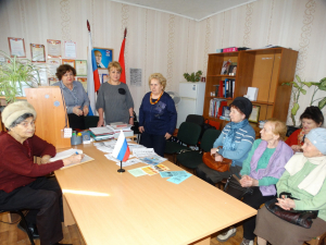 Встреча с населением Октябрьского района