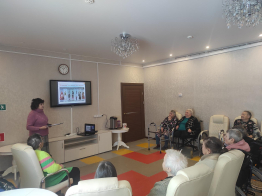 В отделении милосердия продолжаются мероприятия, посвящённые Году единства народов России.