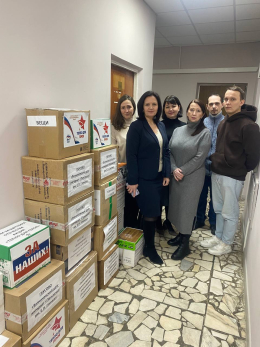 Участие во Всероссийской благотворительной акции «Тепло для Героя»