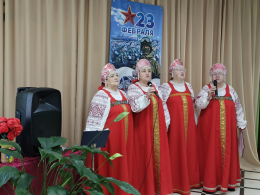 КОНЦЕРТ К ДНЮ ЗАЩИТНИКА ОТЕЧЕСТВА