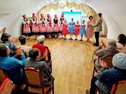 Торжественный концерт ко Дню защитника Отечества в Суздальском доме-интернате