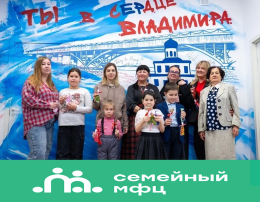 Сотрудники СМФЦ провели праздничную встречу в штабе общественной поддержки партии «ЕДИНАЯ РОССИИЯ» ко Дню защитника Отечества в рамках акции «Тепло для Героя».             Мероприятие объединило детей, взрослых и подарило участникам множество ярких впечат