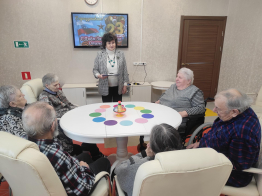 В отделении милосердия прошла интеллектуальная игра