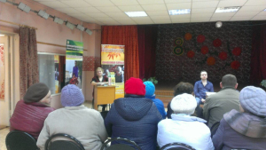 встреча с населением мкр. Лесной