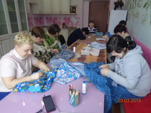 Занятие по ручному труду «Пришивание пуговиц»
