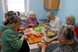 Бытовая комната в Суздальском доме-интернате — уют и тепло домашнего очага!