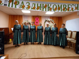  Весеннее настроение в стенах комплексного центра социального обеспечения