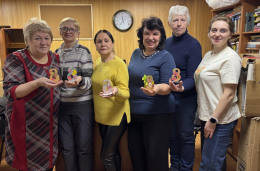 Творческий мастер-класс для граждан старшего поколения