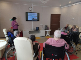 Интеллектуальный досуг в отделении милосердия