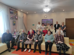 Душевный концерт в отделении милосердия