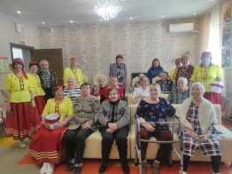 Праздник весны в отделении милосердия