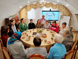 Волонтеры подарили весну жителям Суздальского дома-интерната
