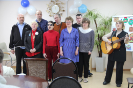 В социально-реабилитационном отделении состоялся яркий и трогательный концерт под названием "Весенняя капель", посвящённый  празднику 8 Марта.