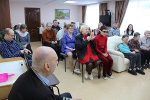 В социально-реабилитационном отделении состоялся яркий и трогательный концерт под названием "Весенняя капель", посвящённый  празднику 8 Марта.