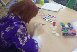 Мастер-класс по украшению гипсовых фигурок