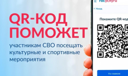Участники СВО могут подтвердить свой статус по QR-коду при посещении различных учреждений