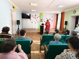 Праздничны концерт к 8 марта.