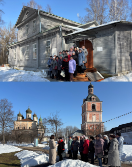 От Горицкого монастыря до усадьбы Ганшиных –  путешествие клуба «Активное долголетие»