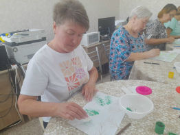 Занятие по арт-терапии «Утро в лесу»