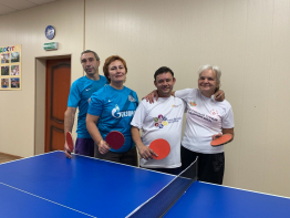 Праздник социальной работы: турнир по настольному теннису!