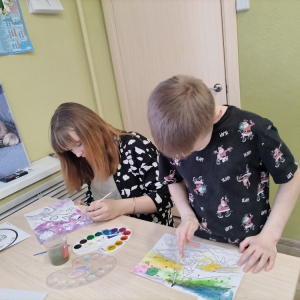 Космические детские фантазии