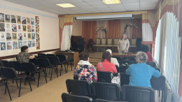 Информационная встреча в «Университете третьего возраста».