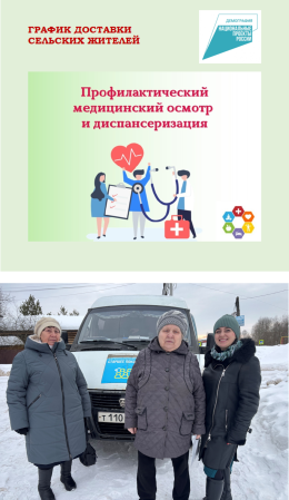 Диспансеризация сельских жителей. Март 2026 год.