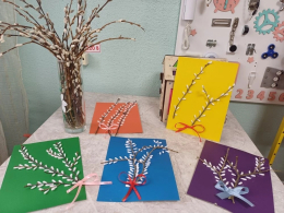 Мастер-класс "Вербная веточка".