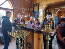 Визит воспитанников в Храм