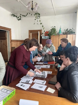  Встреча с населением