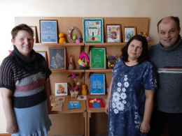 Выставка творческих работ "Светлая Пасха"