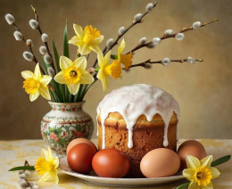 Со светлым праздником Пасхи!