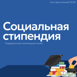 Социальная стипендия 
