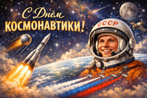 12 апреля в России отмечается День космонавтики!