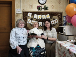 Поздравление со 100-летним юбилеем