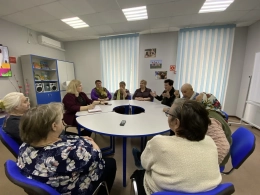 Встреча с жителями деревни Ивановская.