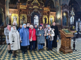  На Светлой седмице прихожан встретил иерей Николай Ишутин, клирик Свято-Успенского храма г.Петушки. 