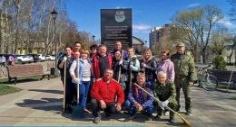 Сотрудники Петушинского комплексного центра приняли участие в весеннем марафоне «Чистая планета» в г. Петушки и пос. Сушнево-1