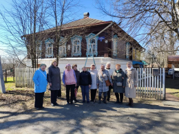 Участники клуба общения "Ягодка" посетили усадьбу В.А.Солоухина